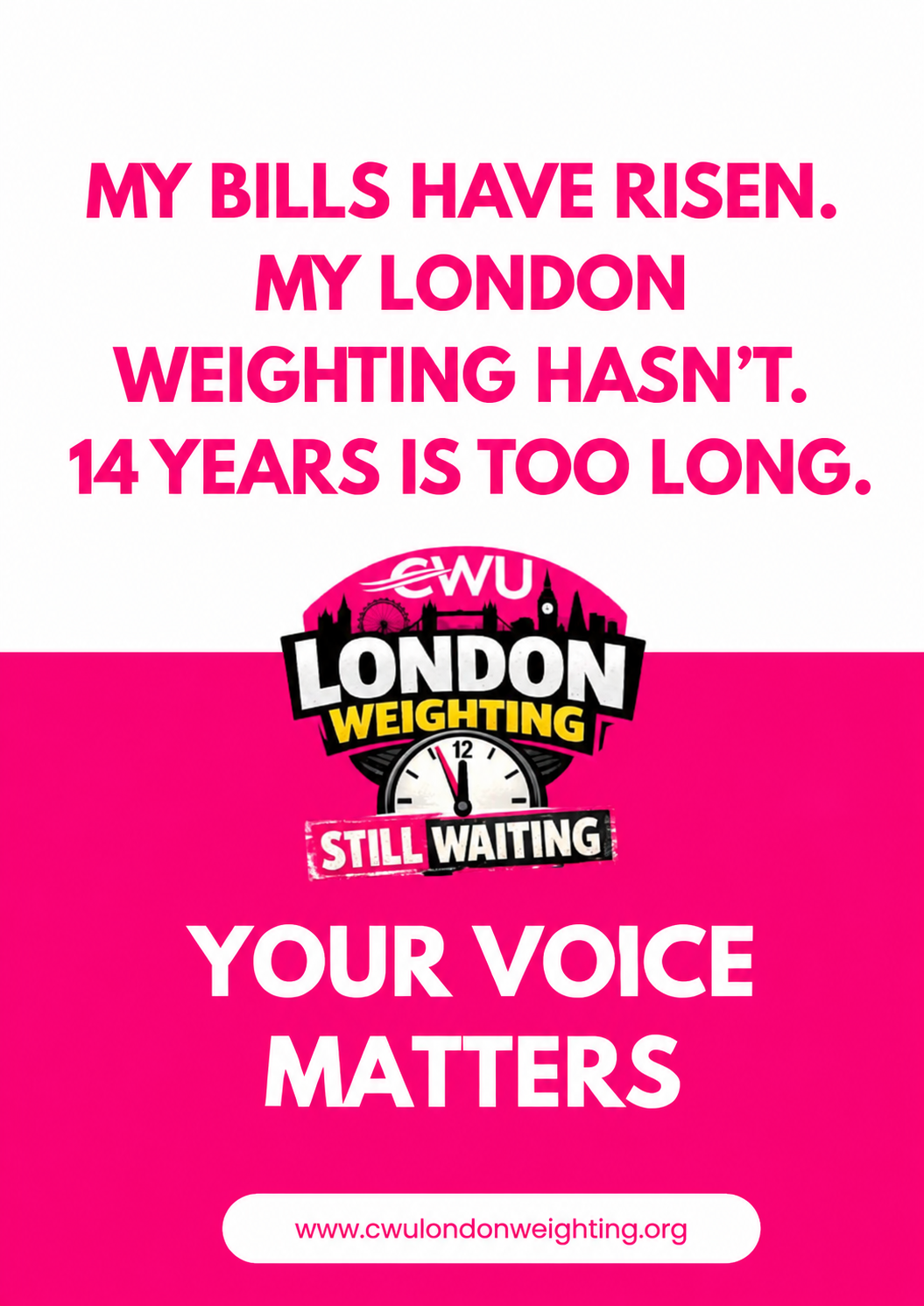 London Weighting: 14 Years Without an Increase